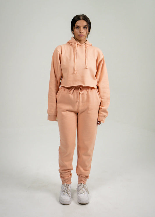 Crop-Top Jogging Set